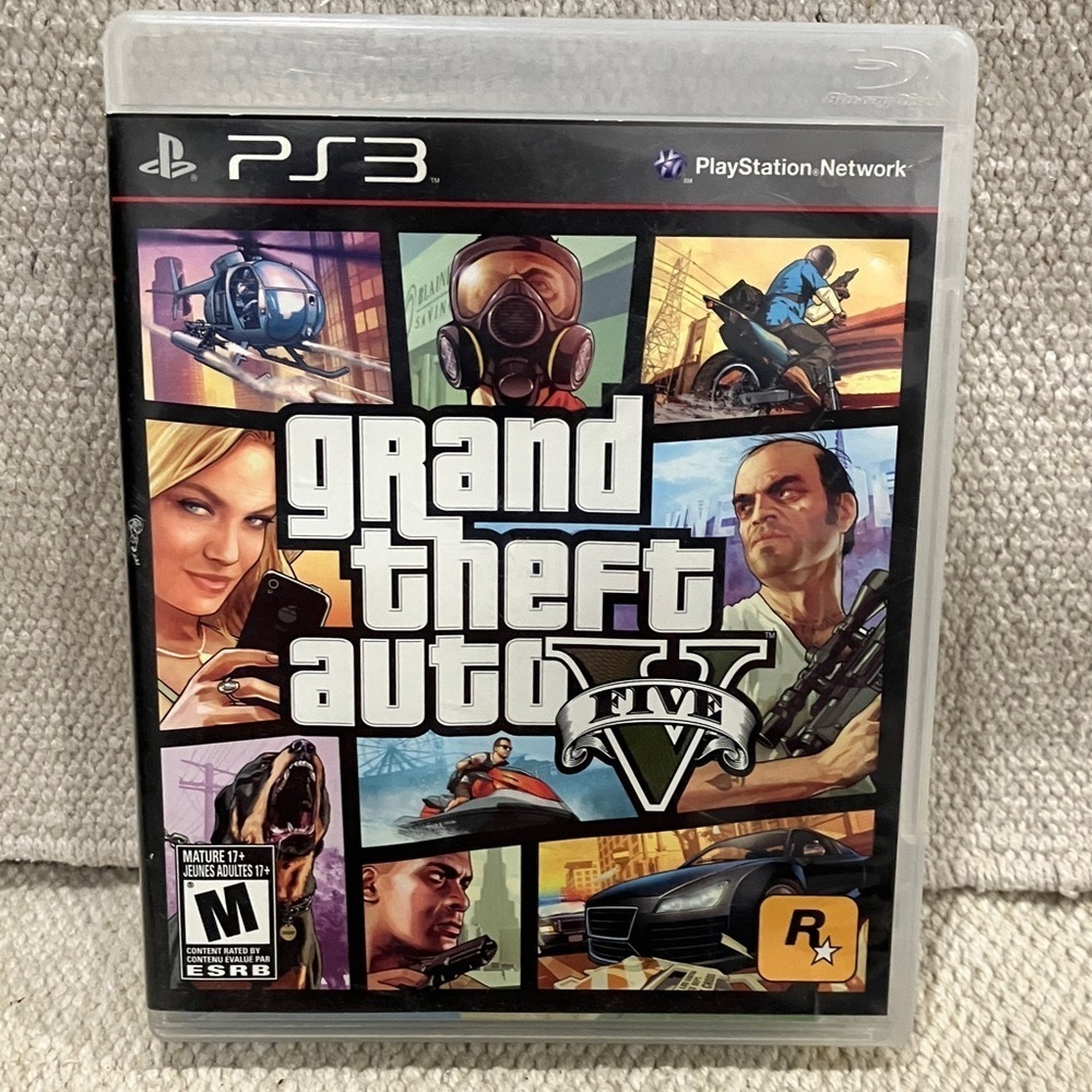 Grand Theft Auto five - V for PS3 - game